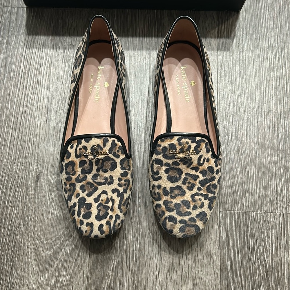 Kate Spade Cheetah Print Claudia flats